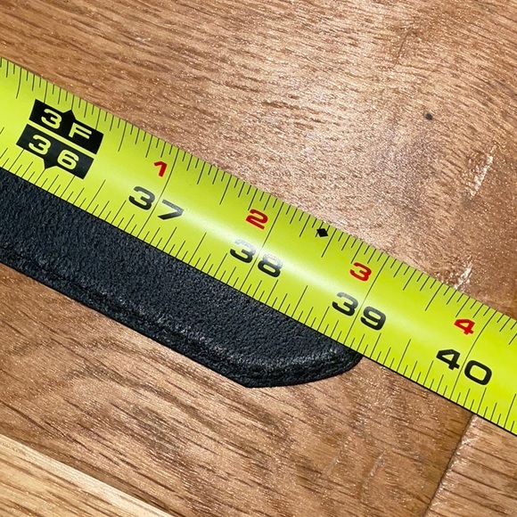 NWOT Men’s Wrangler, Pull-Up Stitch Belt In Black, Made in Guatemala - Picture 8 of 9